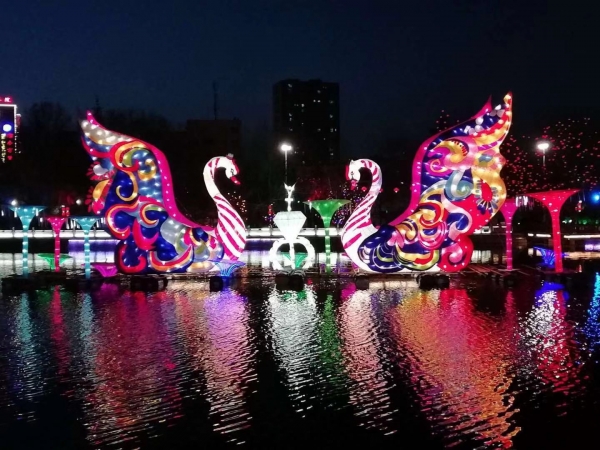2019年中國渭南第三屆旅游燈展節