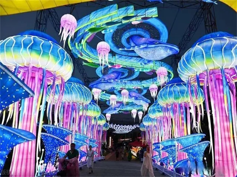 2023年第33屆青島國際啤酒節海洋主題燈會(huì )