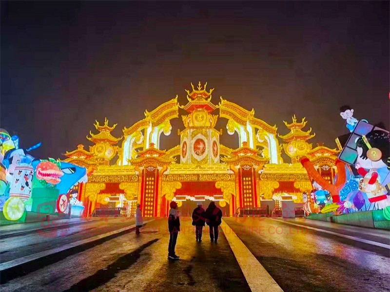 傳統花燈---鹽韻千秋